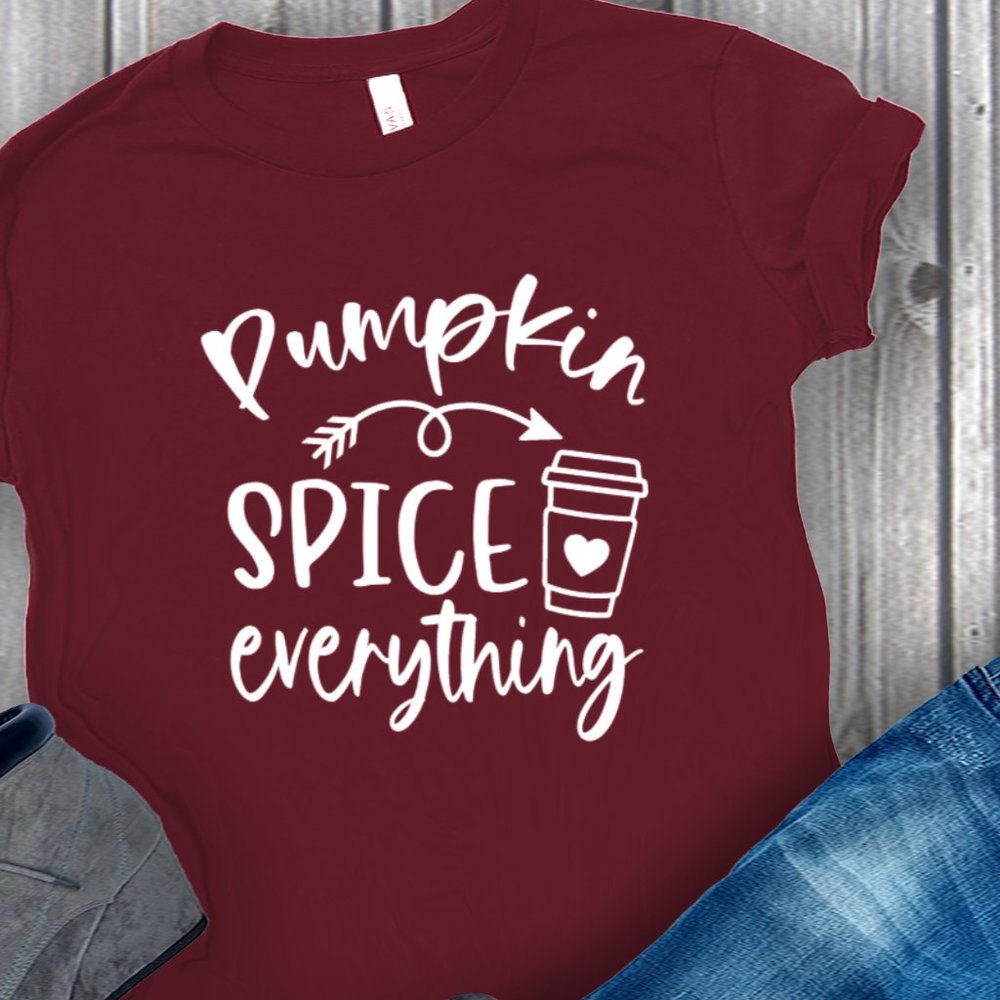 Pumpkin Spice Everything Softstyle® Fitted T-Shirt